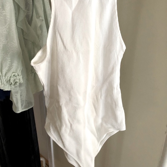 BNWT Zara Asymmetrical Bodysuit - Picture 2 of 4